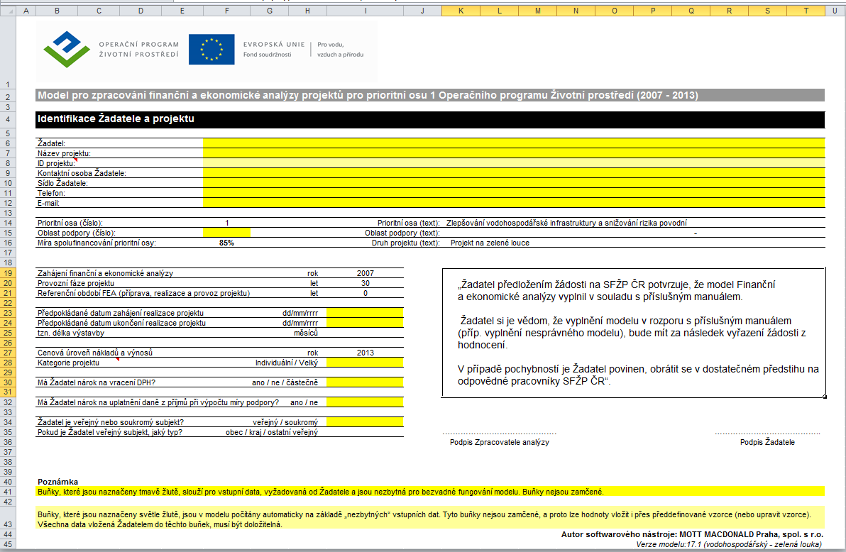 5 INDIVIDUÁLNÍ PROJEKTY V Implementačním dkumentu OPŽP je Individuální prjekt definván následvně: Je knkrétní ucelený prjektvý záměr, jehž celkvé náklady v případě OPŽP, nesmějí přesáhnut 50 milinů