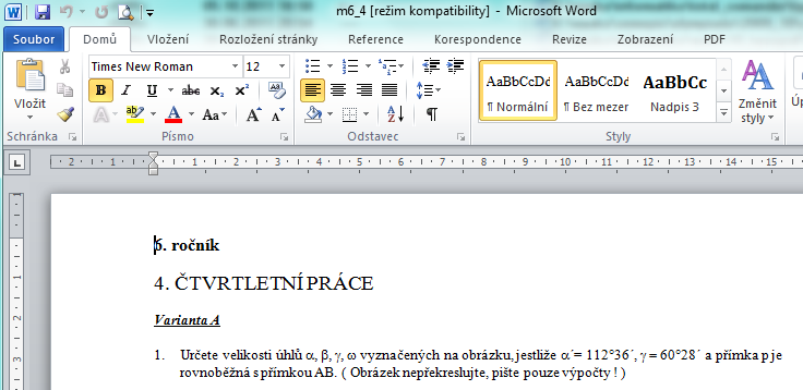 FORMÁT RTF (Rich Text Format ) Microsoft Word - kromě ukládání v