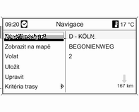 Informační systém 183 Poznámky k položce Importované POIs Importované body zájmů (tedy, body zájmy, které byly staženy z paměti USB) nelze nastavit přímo jako adresy domova.