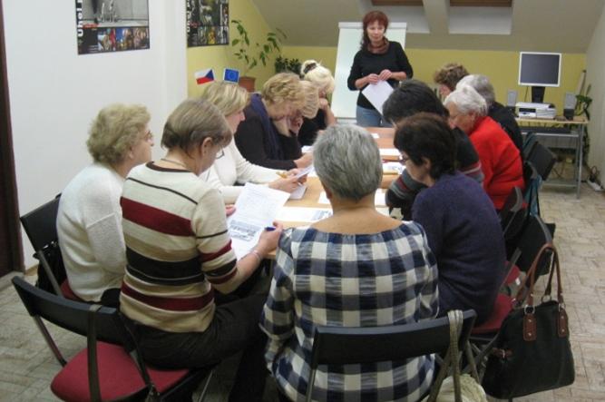 Semináře, kurzy 6. ledna 2014 zahájen kurz Trénink paměti o 10 lekcích; vždy od 16.30 do 18.00 hod. Mgr. Věra Janáková 9. ledna 2014 zahájen Seminář o finanční gramotnosti; vždy od 17.00 do 18.30 hod.