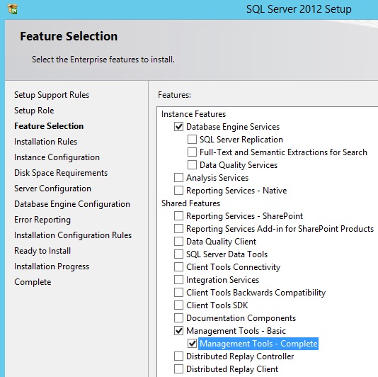 3.5. Instalace SQL Serveru Data Directories určíme umístění pro různé soubory. Nejlepší řešení je všechny adresáře, kromě Data root directory, umístit na svůj vlastní disk [32].