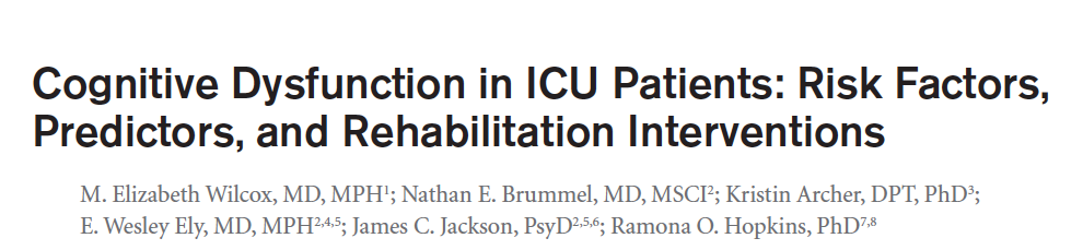 Crit Care Med, 2013 ICU key risk factors Hypoxie, hypotenze?