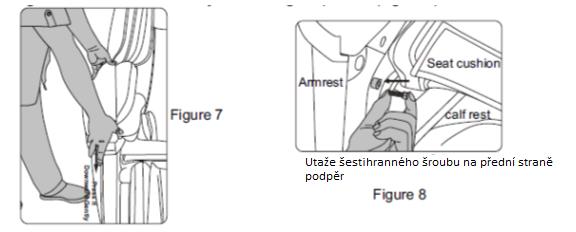 Poté Opatrně popotáhněte podpěru směrem k sobě, abyste zjistili, jestli všechny spoje sedí.