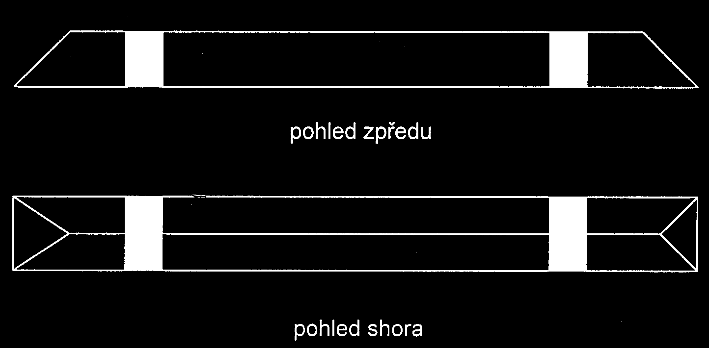 23/29 Návěst Brzda v pořádku - obě vzpažené ruce svisle vzhůru (denní návěst); ruční svítilnou s bílým světlem opakované opisování vodorovné osmičky (noční návěst) je ruční návěstí a informuje o