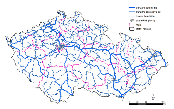 3. Migrační bariéry v krajině