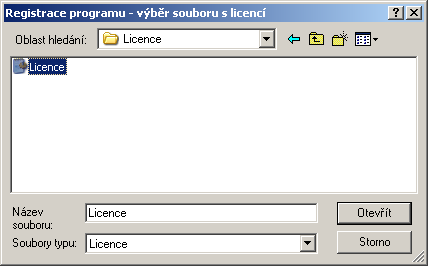 NASTAVENÍ 6.10.4 BDE Admin Spustí BDE administrátor pro konfiguraci databázového stroje Borland Database Engine (BDE). 6.10.5 Registrace programu Tato funkce slouží k převedení neregistrované verze programu (tzv.