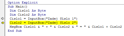 LADĚNÍ PROGRAMOVÉHO KÓDU Všechny dosud uvedené metody krokování se prováděly pouze směrem dopředu a vždy se vykonávaly všechny příkazy.