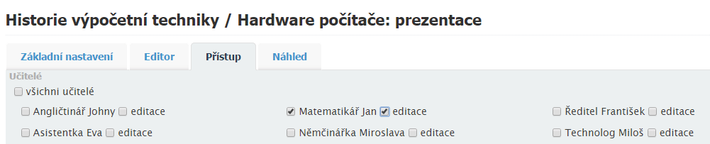 Vazba mezi modulem Hodnocení a Domácí úkoly Upozornění: Jak již bylo naznačeno na předchozí stránce (při zadávání a přenosu známky z Domácího úkolu), modul Hodnocení a Domácí úkoly jsou propojeny.