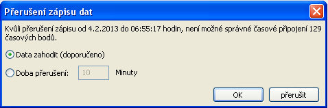 Načtení přístrojů bez časového razítka (platí pouze pro BL-NET a D-LOGG) Mezi přístroje bez časového razítka patří následující přístroje: EEG30, ESR21, ESR31, HZR65, TFM66, UVR31, UVR42 a UVR64.