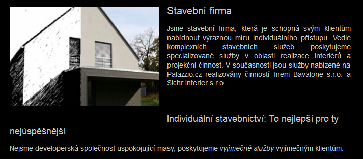 Stránka: Stavební činnost Na této stránce a podstráních je již výše uvedený problém s formou psaní textu, které je na mnoha místech jiný., Určitě je potřeba jej sjednotit.