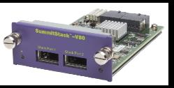 Summit X460 Series Dostupný a inteligentní přístup k síti Vysoká dostupnost VÝKON Volitelné dvouportové 10 GbE ve slotu A pro 20 Gbps uplinky Volitelné čtyřportové 10 GbE ve slotu B pro 40 Gbps