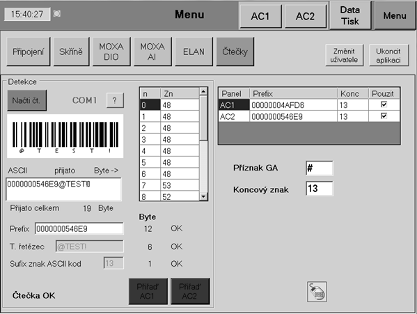 Figure 5 Moxa 240 A/D Figure 6 Datalogic Gryphon M430 Bar code readers 4 Bar Code Readers To read the bar code ID and types of gas cylinders were used wireless LED bar code readers Datalogic Gryphon