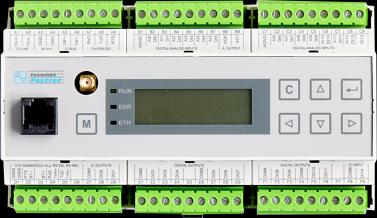 Foxtrot propojení až 100 Foxtrotů v síti ethernet a výměna dat přes síťové proměnné Síťová proměnná n Síťová proměnná 1 Síťová proměnná 2 LAN ROUTING