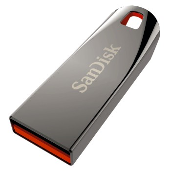 13. SanDisk Cruzer Force 32GB Odolný kovový kryt zajišťuje spolehlivé a bezpečné skladování v elegantním designu pro fotky, videa, hudbu a další soubory v kapacitách až do 32 GB.