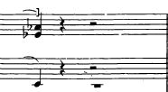 Při závěrečné árii Prince Líbej mě, líbej lesní rohy doprovází zpěv spolu s orchestrem v barevném souzvuku táhlých akordů.
