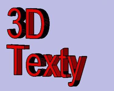 Text ve skicáři, 3D Text Text ve skicáři, 3D Text Obecný popis Makro umožňuje převést libovolný text skicáře.