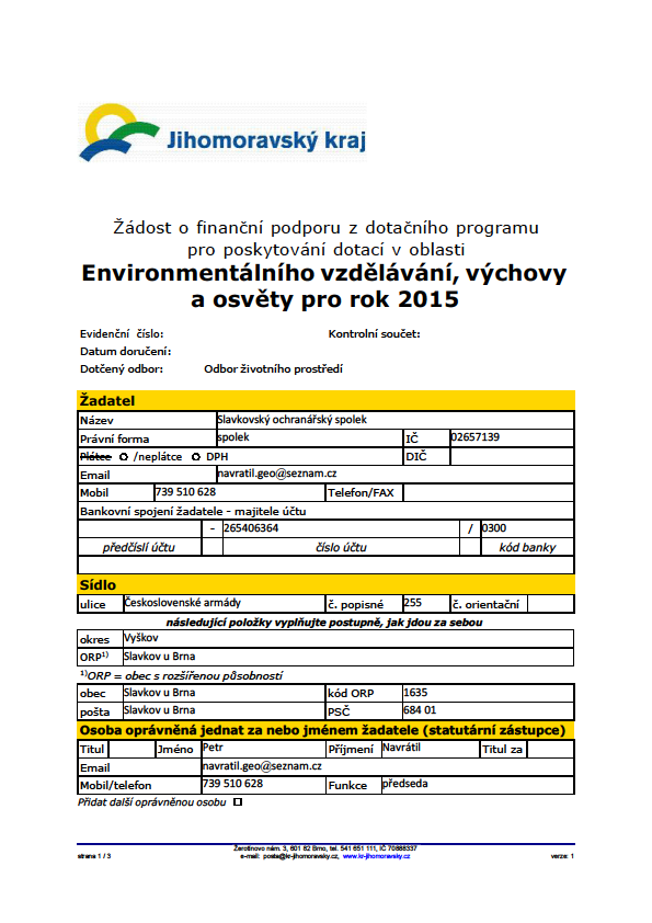 UTB ve Zlíně, Fakulta managementu a ekonomiky 96 9.