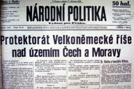 Dne 16. března 1939 byl oficiálně zveřejněn Výnos vůdce a říšského kancléře o vytvoření Protektorátu Čechy a Morava.