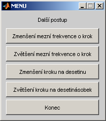 Pro srovnání je provedeno i zpětné nevzorkování dat na neekvidistantní