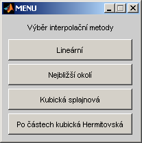 Výsledek této činnosti jsou rekonstruovaná naměřená data, ve kterých byly eliminovány hrubé chyby způsobené dočasnou nefunkčností měřicího zařízení a rozkmit membrány