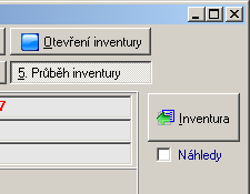 inventarizační protokol V této záložce je průhled do Základní evidence na data hlavní věty.