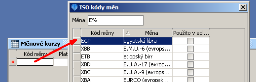 8. Seznam hodnot Při vkládání nebo změně hodnot mohou být k dispozici různé pomocné prostředky.