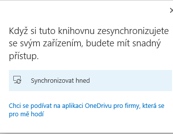 OneDrive pro firmy Druhým ovládacím prvkem je tlačítko odeslat. Pokud na něj klikneme, zobrazí se jednoduchý formulář pro nahrání souboru.