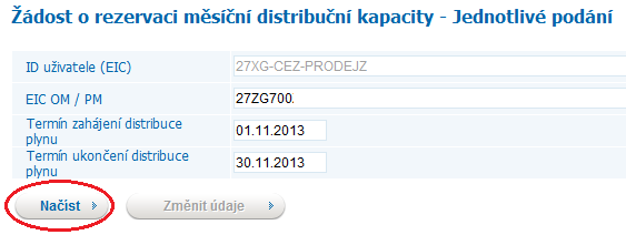 Měsíční rozpis spotřeby (Leden-Prosinec)- vyplňujte pouze OM / PM s roční spotřebou nad 630 MWh a/nebo měsíční periodou fakturace.