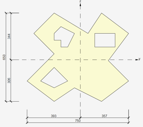 Uživatelská příručka IDEA Designer 135 Není možné importovat průřezy a otvory se zakřivenými hranami, protože definice zakřivené hrany není v exportovaném XML souboru popsána.