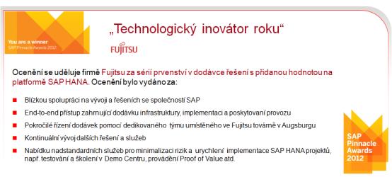 Fujitsu = zkušenost a