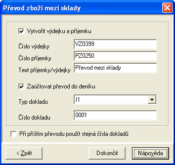 Sysel klient 131 Přecenění skladu Sklad zboží je možné přecenit - to znamená, že z vybrané ceny můžete vypočítat cenu jinou. Tak například z průměrné nákupní ceny můžete vypočítat 1. prodejní atd.