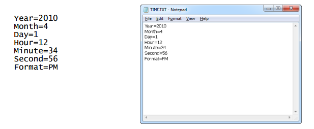 Zobrazí se vám následující dialogové okno. Ujistěte se, že první dva checkboxy (Enable time and date stamping a Set the time and date) jsou zaškrtnuty.