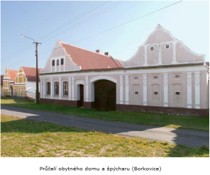 Doudlebsko jižně od Českých Budějovic velké svobodnické dvorce, doloženy špýcharové domy Prácheňsko společně s Klatovskem spojovací most mezi jižními a jihozápadními Čechami rozšířen špýcharový dům