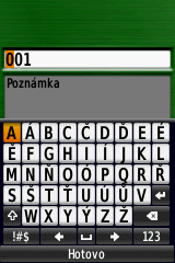 Uložení vlastního bodu keše do GPS Zapnout GPS přístroj Dlouze stisknout Enter Mark Pohybem navigačního kruhu měnit příslušné pole GPS přístroje Možno pojmenovat keš (bod, místo