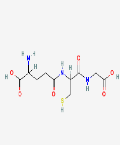 Názvosloví tripeptid γ - glutamylcysteinylglycin : Glutathion Využití: Přírodní tripeptid, podílí se