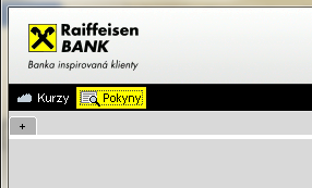 Obrázek 7.7: Odmítnutí nabídky: pokyn zůstává v platnosti Nedojde-li v časovém limitu ani k přijetí, ani k zamítnutí nabídky, ta je automaticky zrušena.