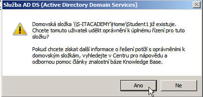 35. Obdobně proveďte u uživatele Instruktor1 36.