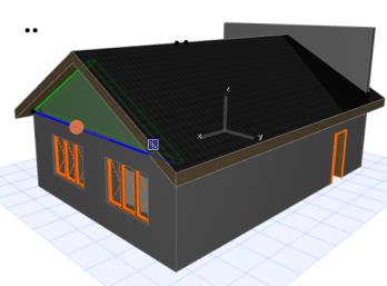 Záložku složenou geometrii vysvětlíme samostatně: 1) Počet střešních rovin ( přidáním 2 a více střešních rovin vznikne střechy mansardová) 2) Sklon ve stupních- opakuje se 3) Výška střechy v mm.