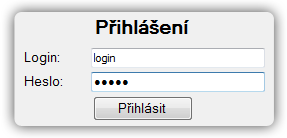 Uživatelská dokumentace Výběr a odhlášení od skladu a následně se vybere položka Odhlásit (2). Tuto činnost můžeme vidět na obrázku E.11. Obrázek E.11: Položky menu Přihlásit a Odhlásit Obrázek E.