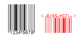 Sazba pomocí PST-BARCODE ukázkový kód \begin{pspicture}(3.5,1.2in) \psbarcode{12345678}{includetext}{ean8} \end{pspicture} \begin{pspicture}(-2,-1.5)(0.5,0.