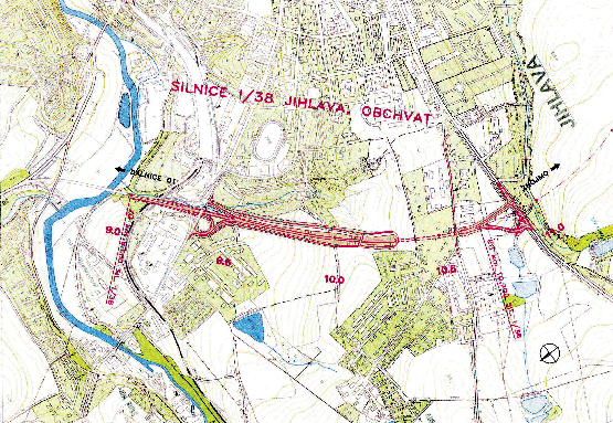 D o p r a v n í s t a v b y SILNIČNÍ OBCHVAT JIHLAVY projekční řešení a realizace HLOUBENÉHO TUNELU V roce 2002 byla zahájena výstavba a 1.