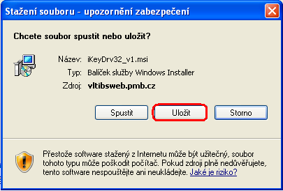 8. Na následující obrazovce spusťte instalaci appletu tlačítkem Install. 9. Po ukončení instalace klikněte na tlačítko Finish. C. Stažení ovladačů pro Token 1.