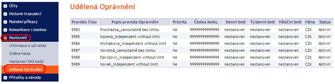 Autorizace prostřednictvím SMS kódu Pro Autorizaci prostřednictvím SMS kódu se po zadání příkazu nebo pokynu pro Banku zobrazí tato pole klikněte na