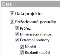 Uživatelská příručka IDEA CSS 31 7 Protokol Vstupní data, výsledky výpočtu, data pro posouzení a výsledky posouzení je možno zdokumentovat ve výstupním protokolu.