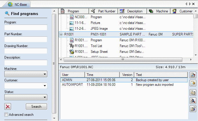NC-Base Databáze 141 5.1.2 Spuštění Průzkumníka NC-Base Pro spuštění Průzkumníka NC-Base klikněte na ikonu Databáze. Zobrazí se následující okno: Průzkumník v nabídce Okno Přihlášení.
