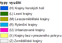 Obrázek 13: Rámcové typy krajiny ČR podle využití (zdroj: CENIA) Veřejným zájmem je podle zákona č. 114/1992 Sb.