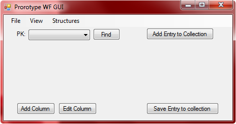 diagramu 5.3 označeno jako: AddCollection. Druhou možností po položkou New je Metadata. Tato volba vymaže aktuálně načtená metadata a otevře dialog Add Item, kterým uživatel vytvoří metadata nová.