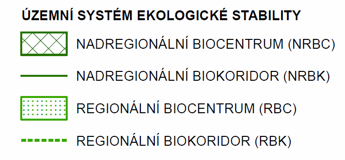 Přehled všech prvků ÚSES včetně vložených lokálních biocenter na trasu nadregionálního biokoridoru je uveden v Odůvodnění územního plánu Příbora, grafické zpracování je v koordinačním výkresu. 4.