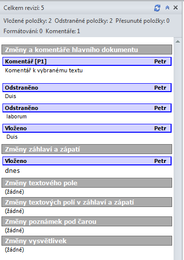 Pokročilé použití MS Word při tvorbě elektronických výukových materiálů 57 12.