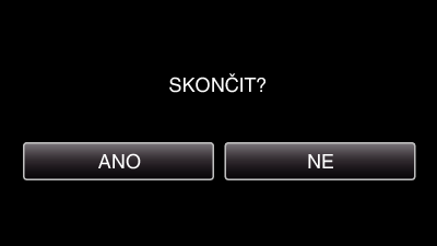 Záznam Značení videa při záznamu (hra) 7 Klepněte na ANO pro ukončení hry 1 Klepněte na MARK 8 Klepněte na J pro ukončení režimu označení 2 Klepněte na ANO pro vstup do režimu označení 3 Klepněte na